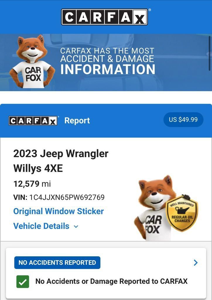 Used 2023 Jeep Wrangler Unlimited w/ 8.4" Radio Group AWD/4WD image 6