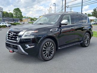 Certified 2024 Nissan Armada Platinum w/ Captain's Chairs Package AWD/4WD video 3