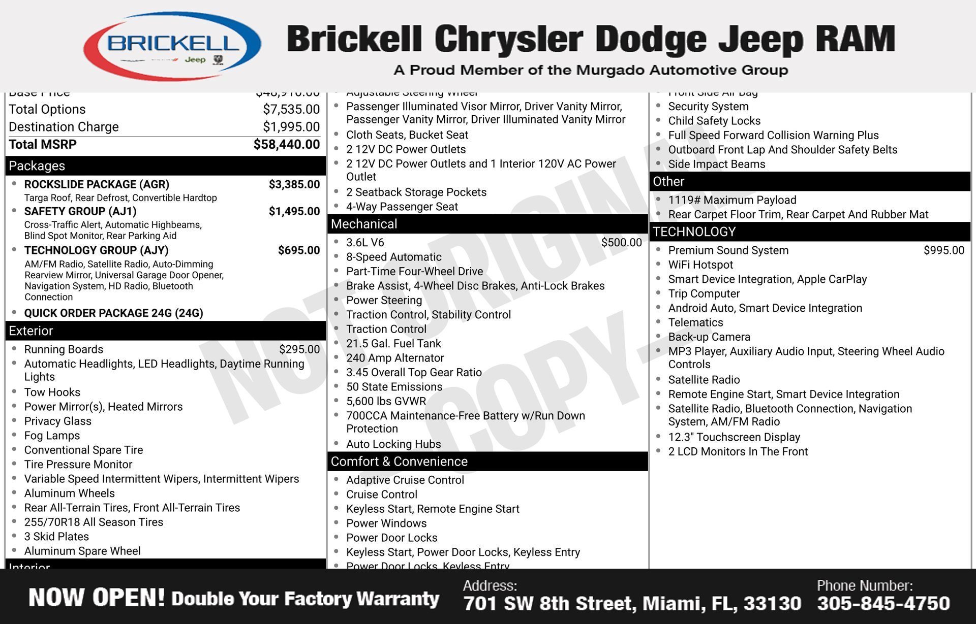 New 2026 Jeep Wrangler Unlimited Sahara w/ Rockslide Package AWD/4WD image 38