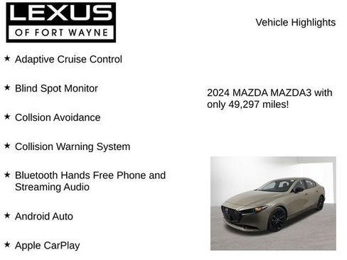 Used 2024 MAZDA MAZDA3 s image 7