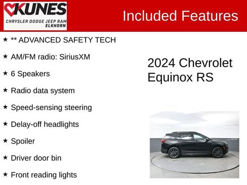 Used 2024 Chevrolet Equinox RS image 3