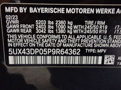 Certified 2023 BMW X3 sDrive30i w/ Convenience Package RWD image 20