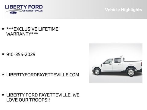 Certified 2025 Ford Maverick XL w/ Equipment Group 102A AWD/4WD image 5