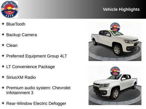 Used 2022 Chevrolet Colorado LT w/ LT Convenience Package image 2