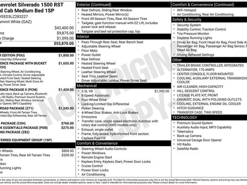 Used 2020 Chevrolet Silverado 1500 RST w/ All-Star Edition AWD/4WD image 31
