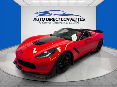 Used 2016 Chevrolet Corvette Stingray Convertible w/ 3LT Preferred Equipment Group RWD image 1