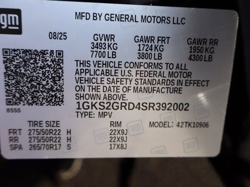 New 2025 GMC Yukon XL Elevation AWD/4WD image 31