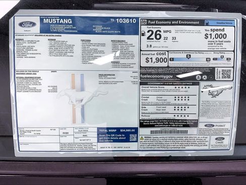 New 2026 Ford Mustang EcoBoostﾮ Fastback image 22