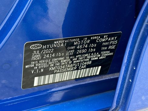 Used 2023 Genesis G70 2.0T w/ Sport Prestige Package image 28