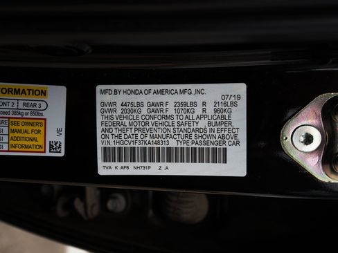 Used 2019 Honda Accord Sport image 41