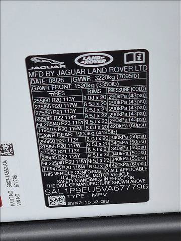 New 2027 Land Rover Range Rover Sport SE AWD/4WD image 17