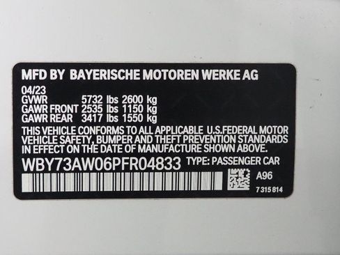 Used 2023 BMW i4 eDrive40 w/ Premium Package RWD image 77