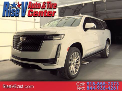 Used 2023 Cadillac Escalade ESV Premium Luxury w/ Performance Package AWD/4WD image 1