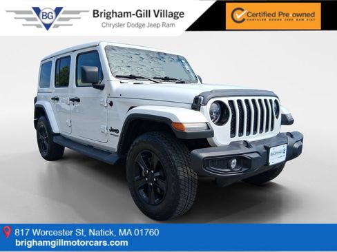 Certified 2021 Jeep Wrangler Unlimited Sahara AWD/4WD image 1