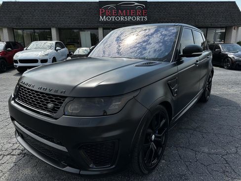 Used 2017 Land Rover Range Rover Sport SVR AWD/4WD image 3