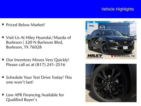 New 2026 MAZDA CX-30 AWD 2.5 S w/ Select Sport Pkg image 9