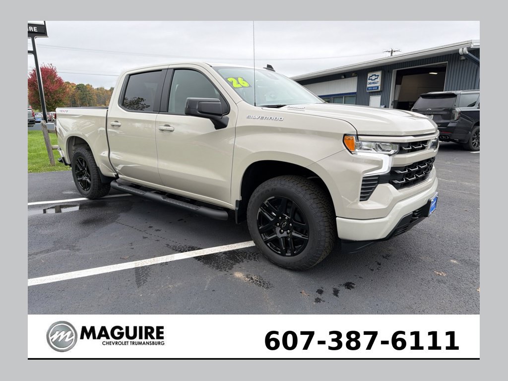 New 2026 Chevrolet Silverado 1500 RST w/ RST Select Package AWD/4WD image 1