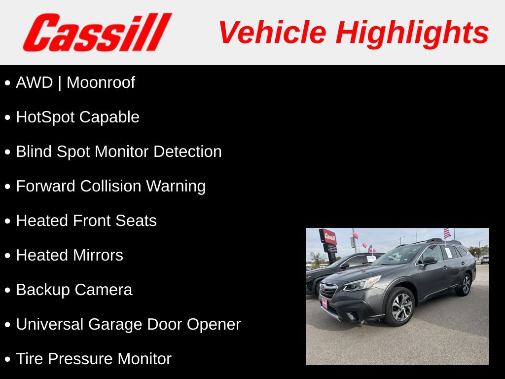 Used 2020 Subaru Outback Limited AWD/4WD image 3