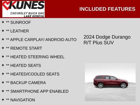 Used 2024 Dodge Durango R/T AWD/4WD image 2