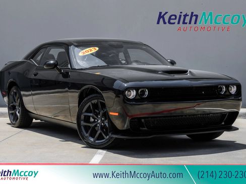 Used 2023 Dodge Challenger SXT w/ Blacktop Package RWD image 1