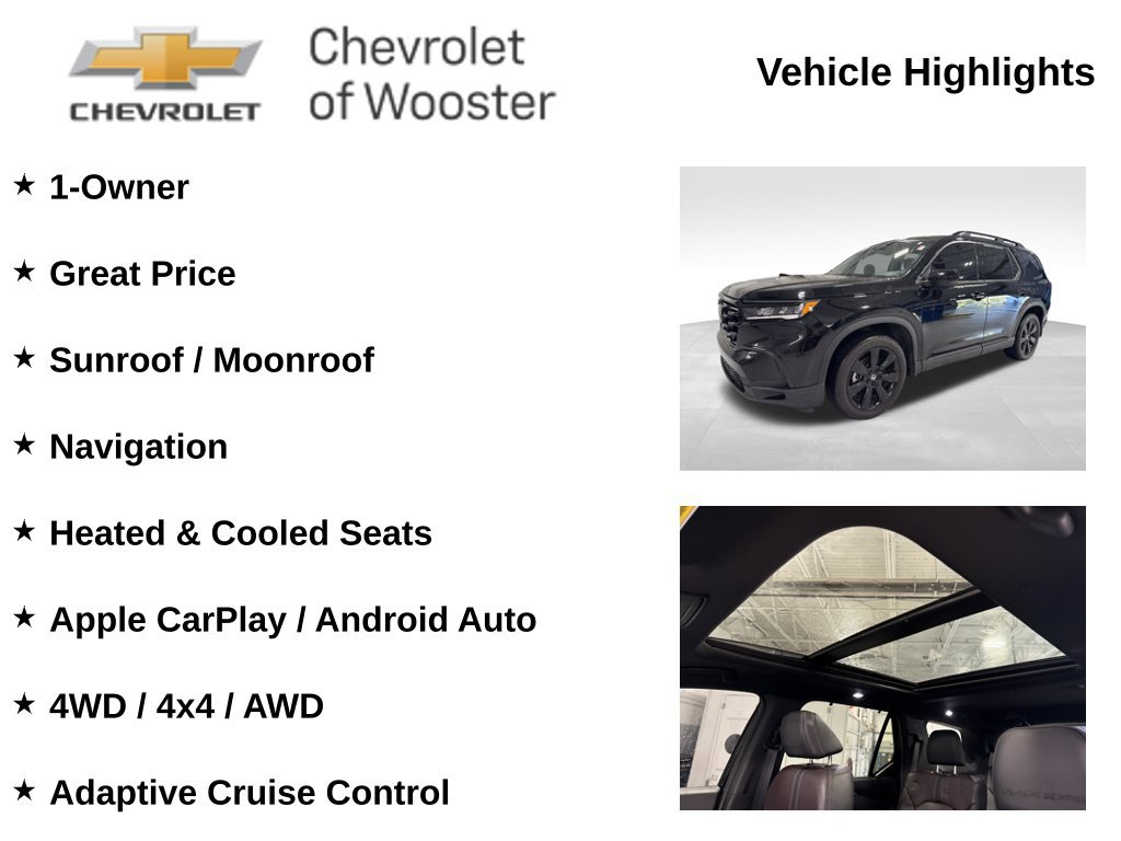 Used 2025 Honda Pilot Black Edition image 2