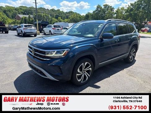 Used 2021 Volkswagen Atlas SEL Premium AWD/4WD image 1