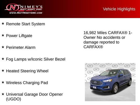 Used 2023 Ford Edge SEL w/ Convenience Package AWD/4WD image 11