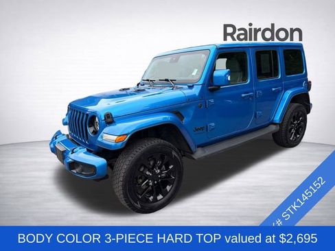 Used 2022 Jeep Wrangler Unlimited Sahara AWD/4WD image 3
