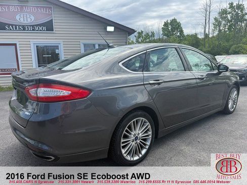 Used 2016 Ford Fusion SE w/ Equipment Group 202A AWD/4WD image 3