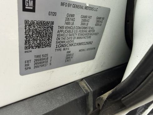 Used 2021 Chevrolet Tahoe LT RWD image 21