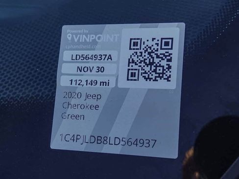 Certified 2020 Jeep Cherokee Limited image 27