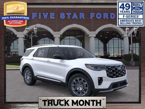 New 2026 Ford Explorer Platinum image 1