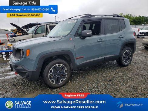 Used 2016 Jeep Renegade Trailhawk AWD/4WD image 1