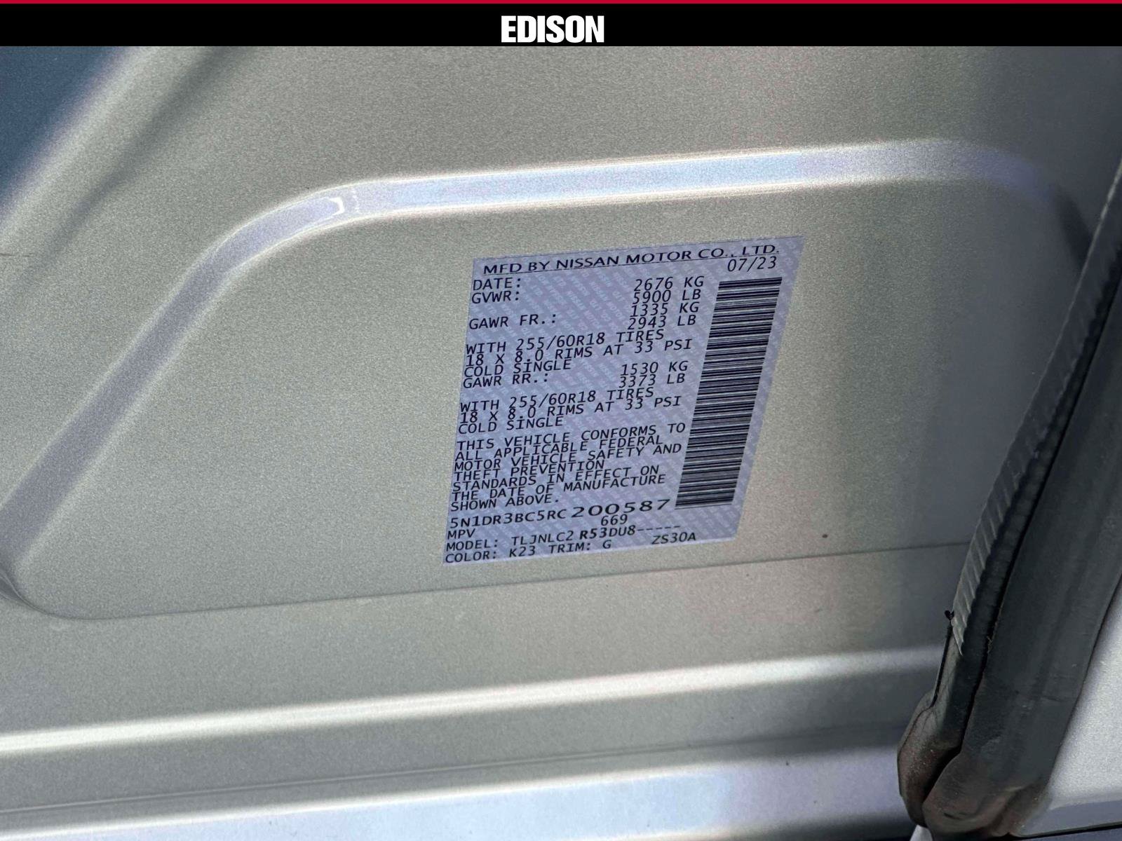 Used 2024 Nissan Pathfinder SV w/ Cargo Package AWD/4WD image 33