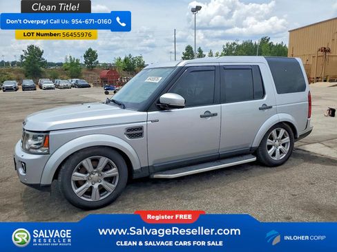 Used 2015 Land Rover LR4 HSE AWD/4WD image 1