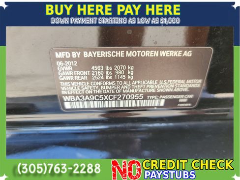Used 2012 BMW 335i Sedan RWD image 12