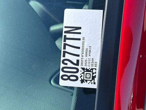 Used 2025 Honda Civic FWD Hybrid Sedan image 3