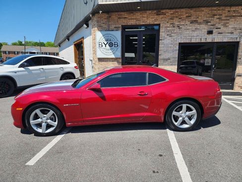 Used 2015 Chevrolet Camaro LT w/ Silver Rally Stripe Package RWD image 3