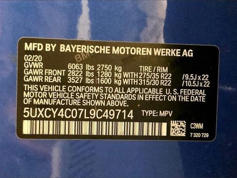 Used 2020 BMW X6 sDrive40i w/ M Sport Package image 33