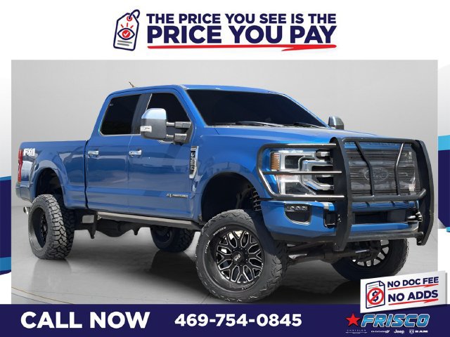 Used 2020 Ford F350 Platinum w/ FX4 Off-Road Package AWD/4WD image 1