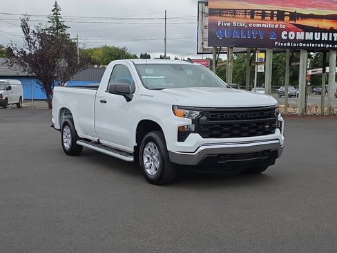 Certified 2025 Chevrolet Silverado 1500 W/T RWD image 2