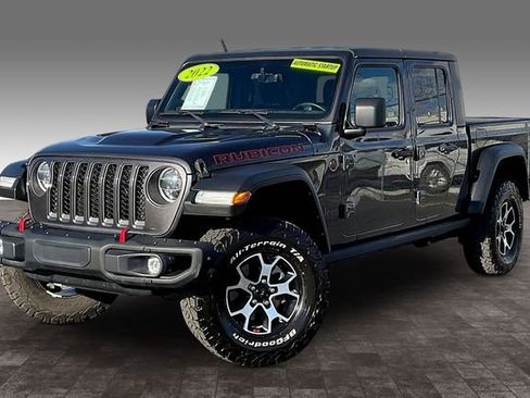 Used 2022 Jeep Gladiator Rubicon w/ LED Lighting Group image 1