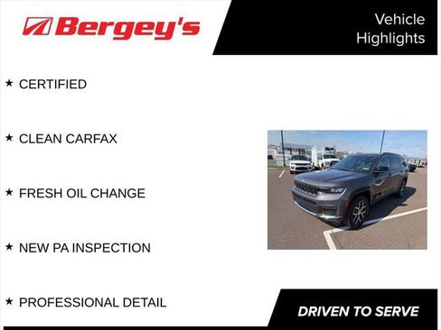 Certified 2025 Jeep Grand Cherokee L Limited AWD/4WD image 5