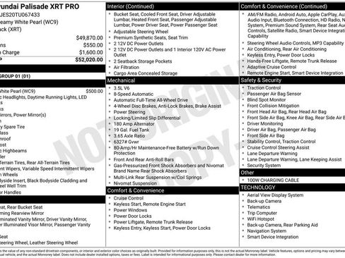 New 2026 Hyundai Palisade XRT Pro AWD/4WD image 4