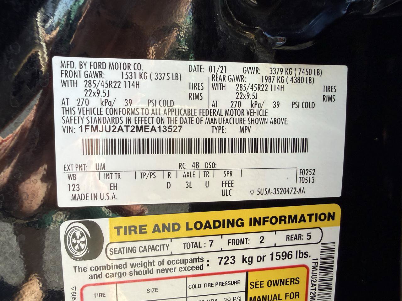 Used 2021 Ford Expedition Limited AWD/4WD image 55