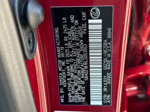 Used 2020 Lexus ES 350 w/ Premium Package FWD image 22