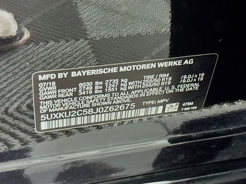 Used 2018 BMW X6 xDrive35i w/ M Sport Package AWD/4WD image 66