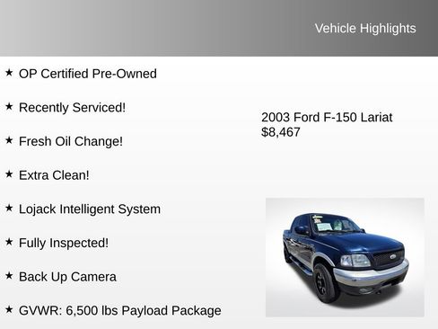 Used 2003 Ford F150 Lariat image 4