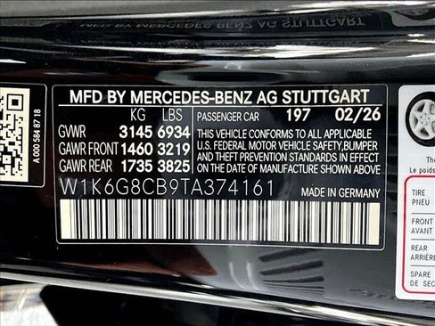 New 2026 Mercedes-Benz S 63 AMG S image 15