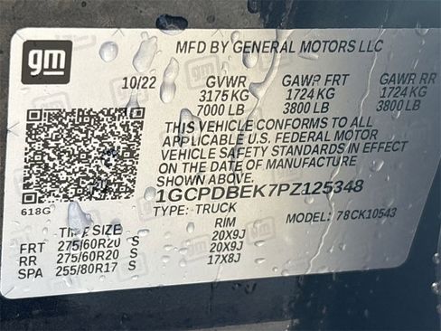 Used 2023 Chevrolet Silverado 1500 Custom image 16